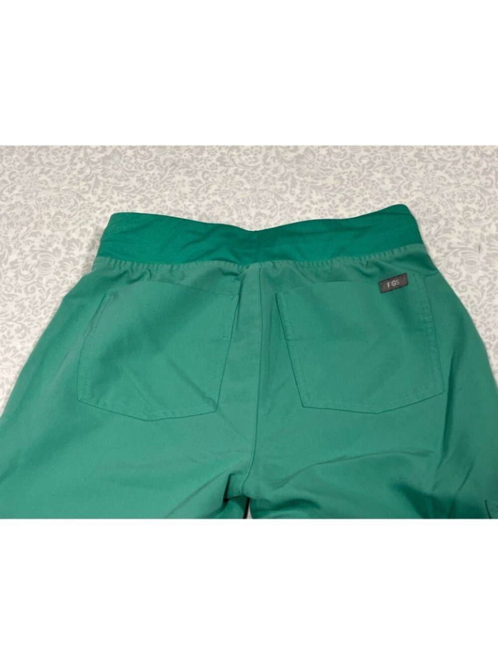 FIGS Jogger Scrub Pants XXS Petite Green Technical Collection Womens W18SW2005P - Picture 6 of 6